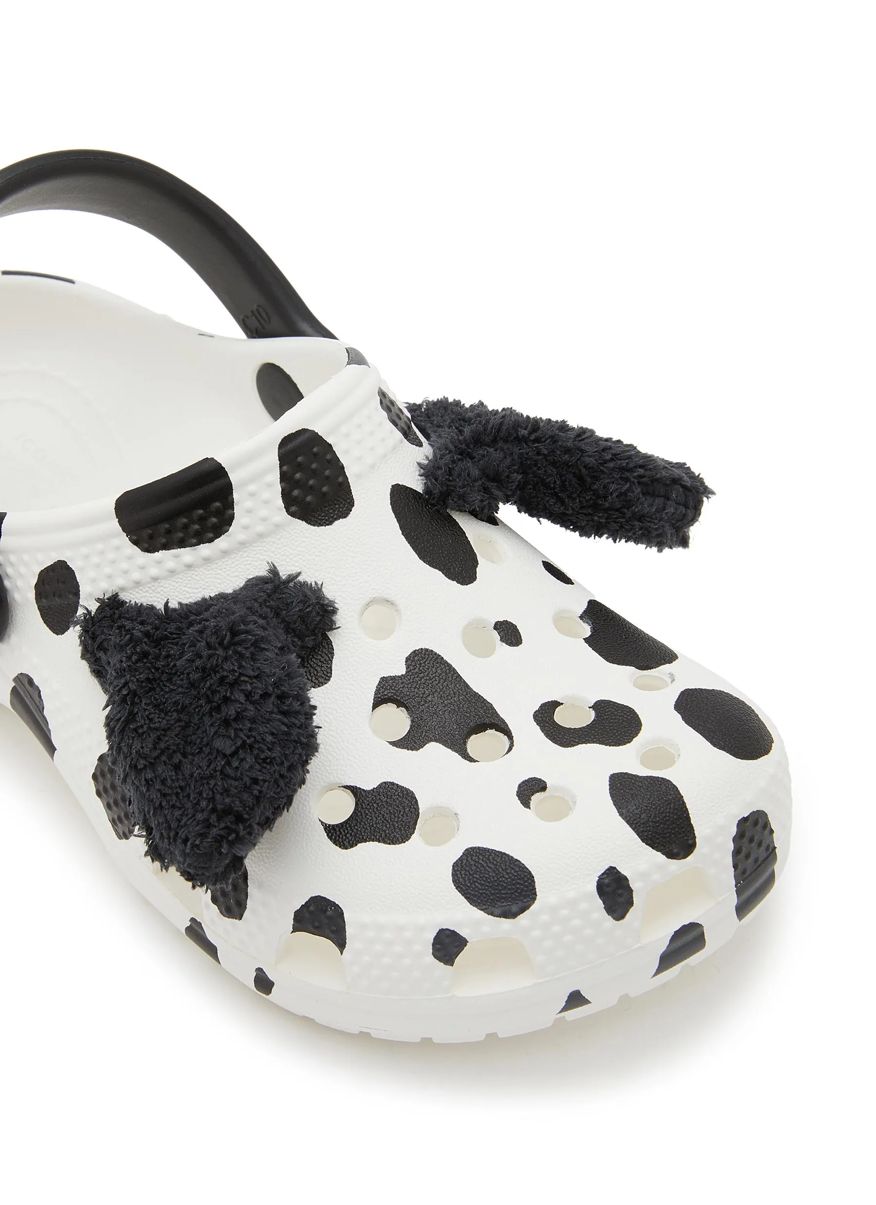 -----------CROCS ---- ------------ ----Classic Clog Toddlers Dalmatian Print Sandals --