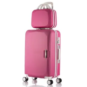 14202224 Inch Carry-On Suitcase With Wheels Girl And Toddler Pink Luggage Travel Bag Trolley