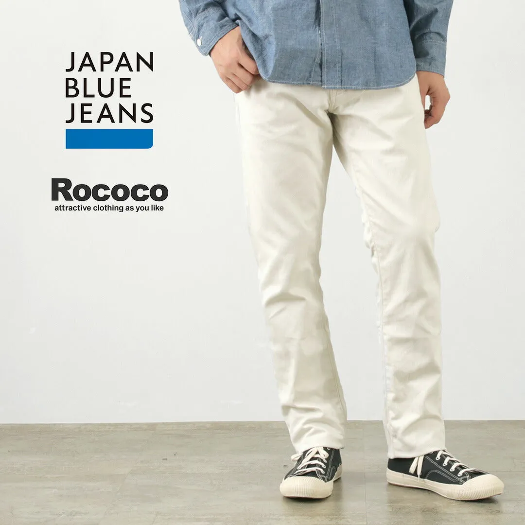 【30％OFF】JAPAN BLUE JEANS（ジャパンブルージーンズ） 別注 ストレート ピケパンツ / ボトムス 5ポケット 5P メンズ 日本製【セール】