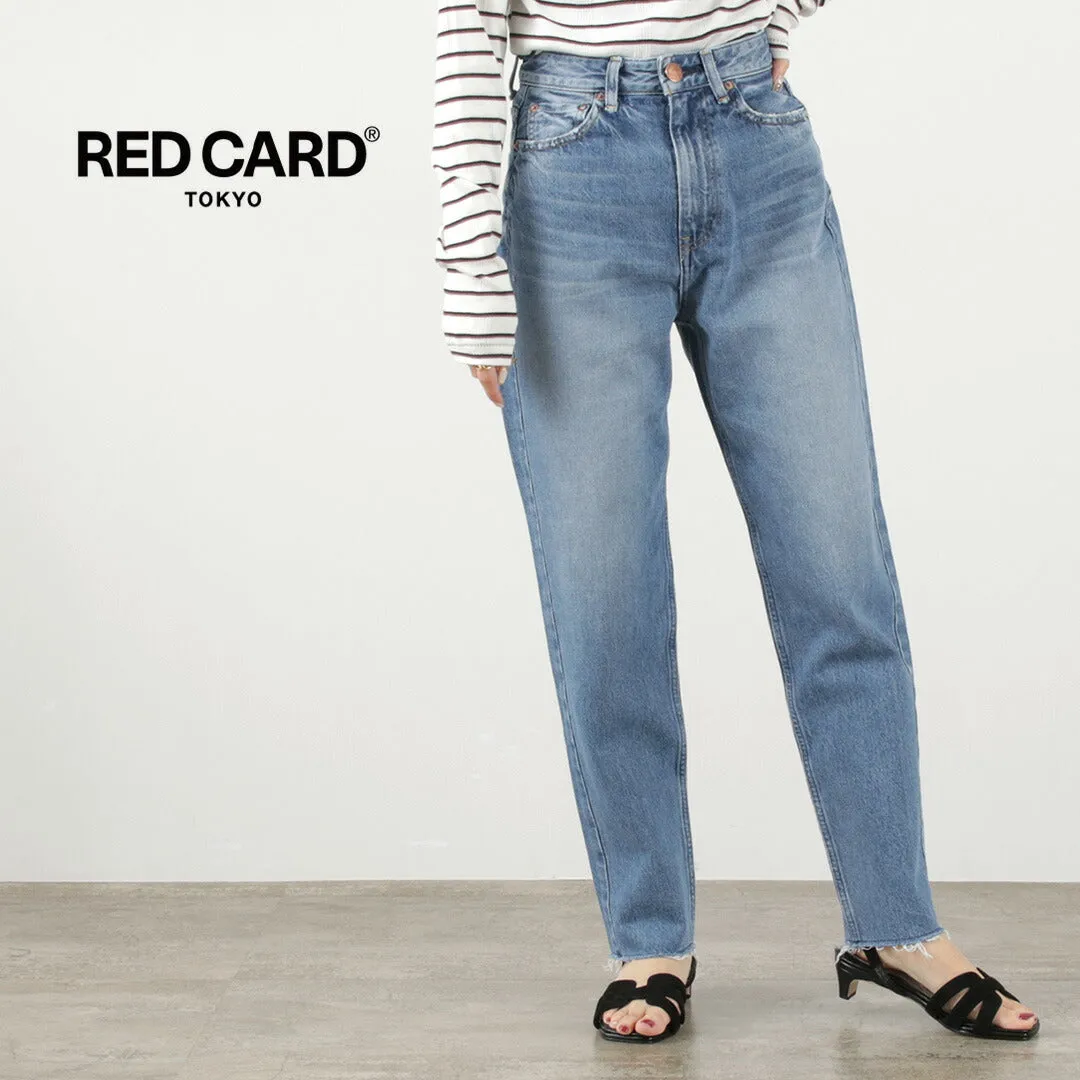 【30％OFF】RED CARD（レッドカード） Blues ルーズテーパード ジーンズ / レディース ボトムス パンツ デニム 日本製 Blues Loose Tapered Jeans【セール】