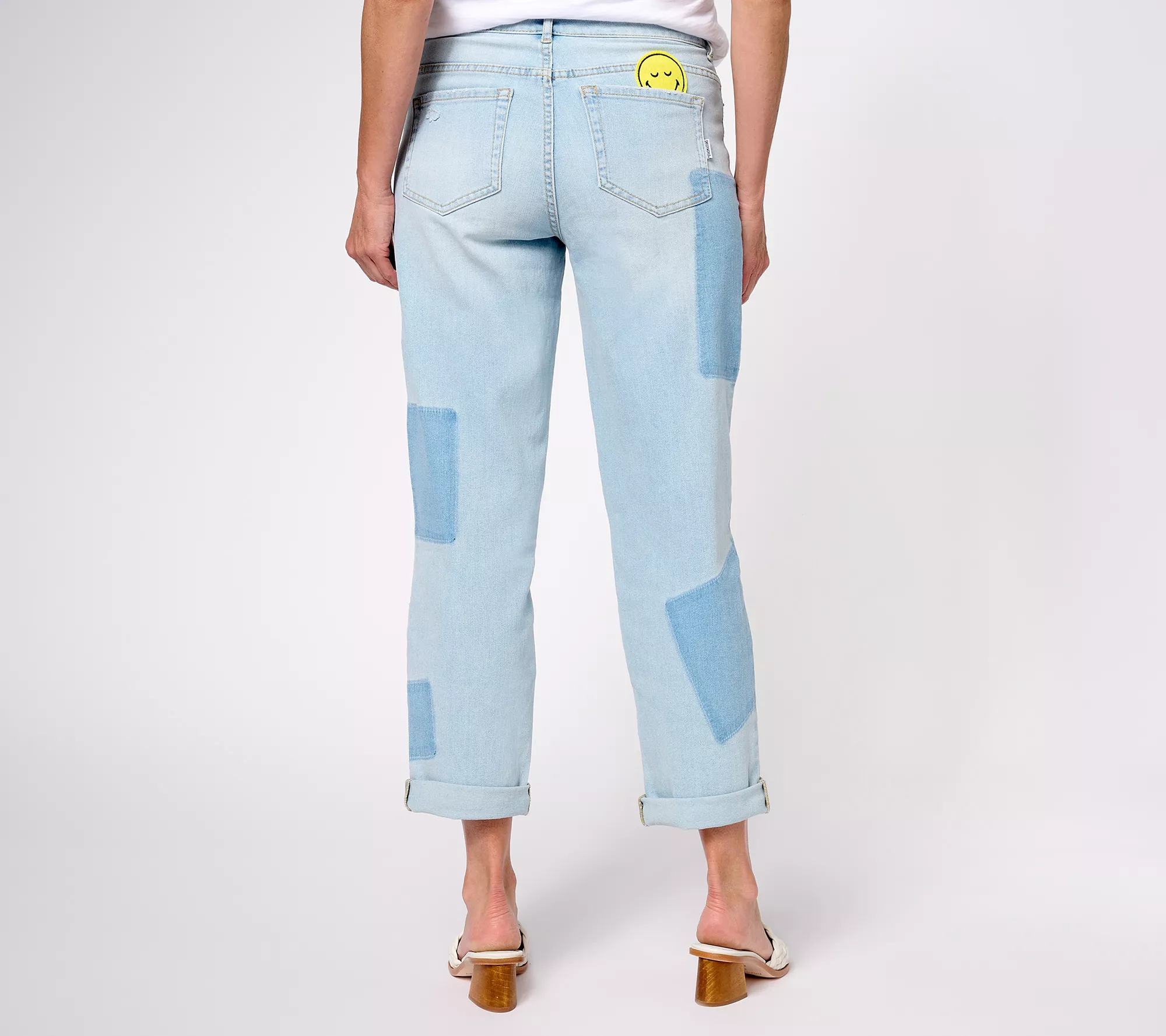 "As Is" LOGO by Lori Goldstein x Smiley World Special Edition Petite Jeans