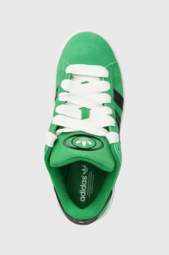 adidas Originals suede sneakers Campus 00s green color JH9095