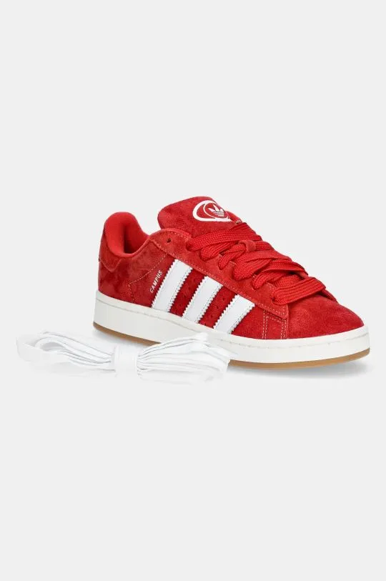 adidas Originals suede sneakers Campus 00S red color