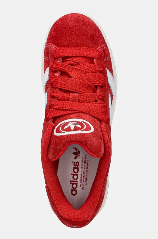 adidas Originals suede sneakers Campus 00S red color