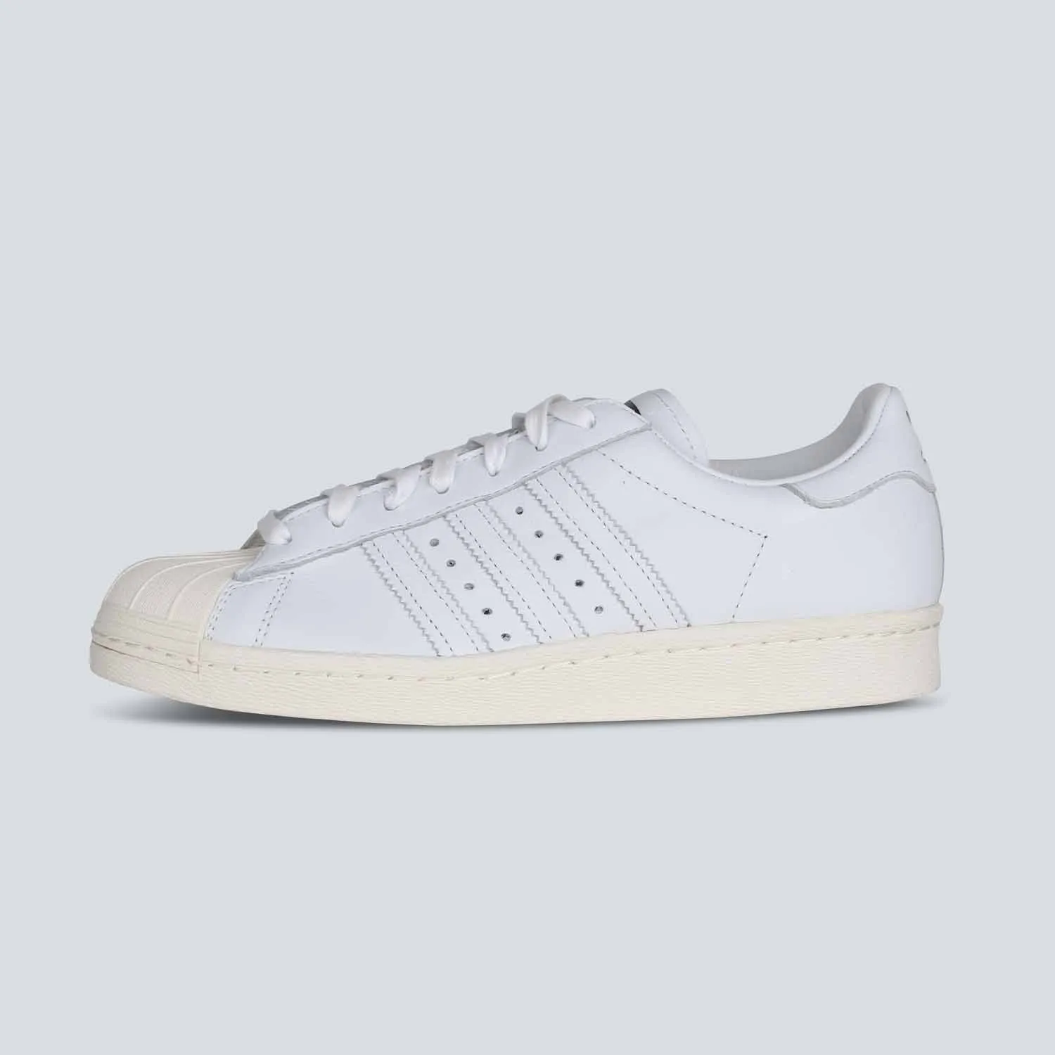 Adidas - Superstar 80's DLX - White/White/Cream White