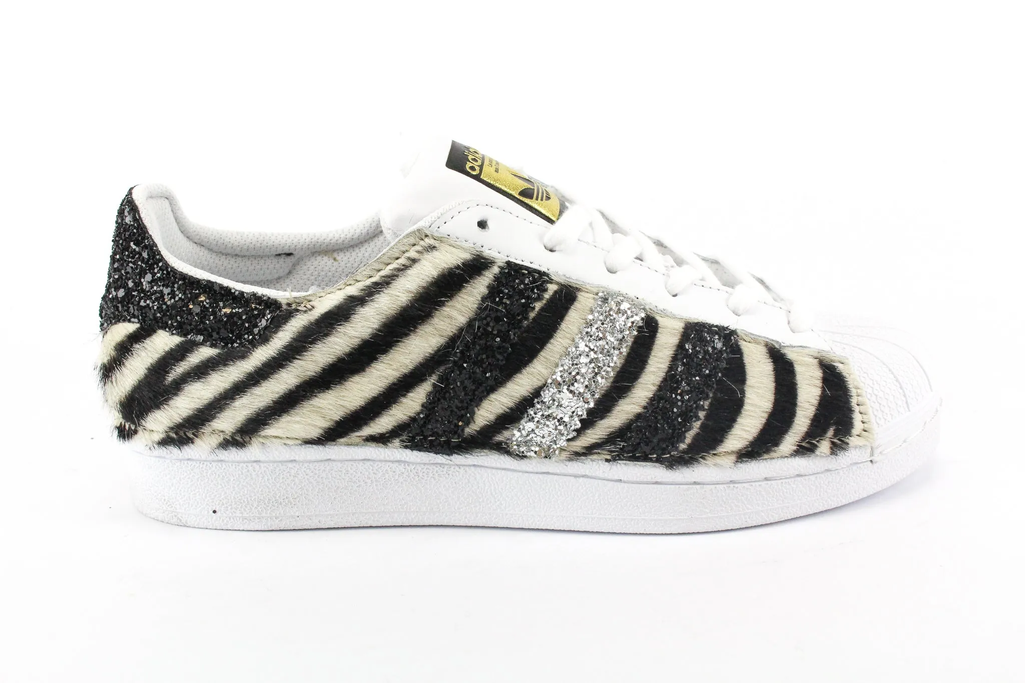 Adidas Superstar Total Zebrate & Glitter