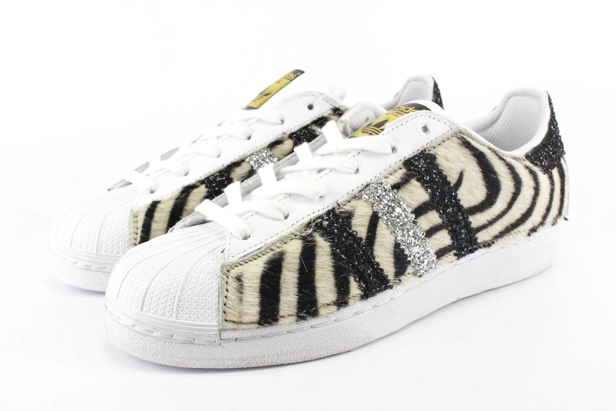 Adidas Superstar Total Zebrate & Glitter