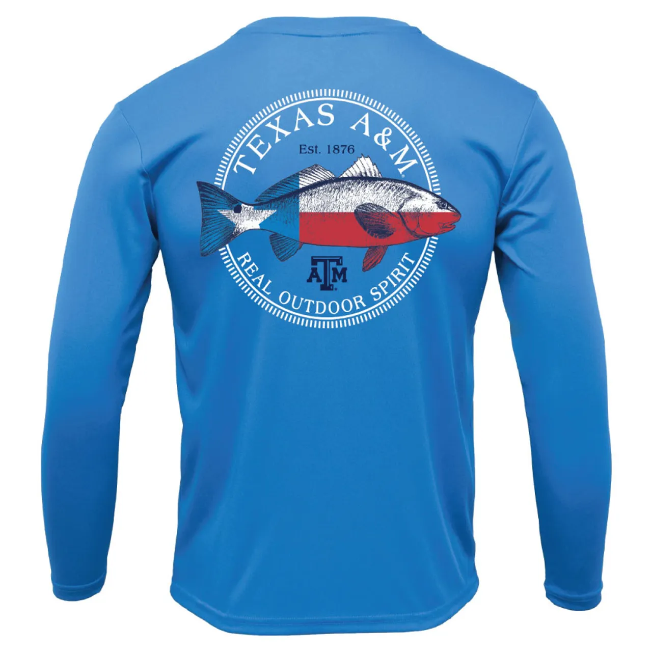 Aggie Outdoors True Outdoor Spirit Long Sleeve - Columbia Blue