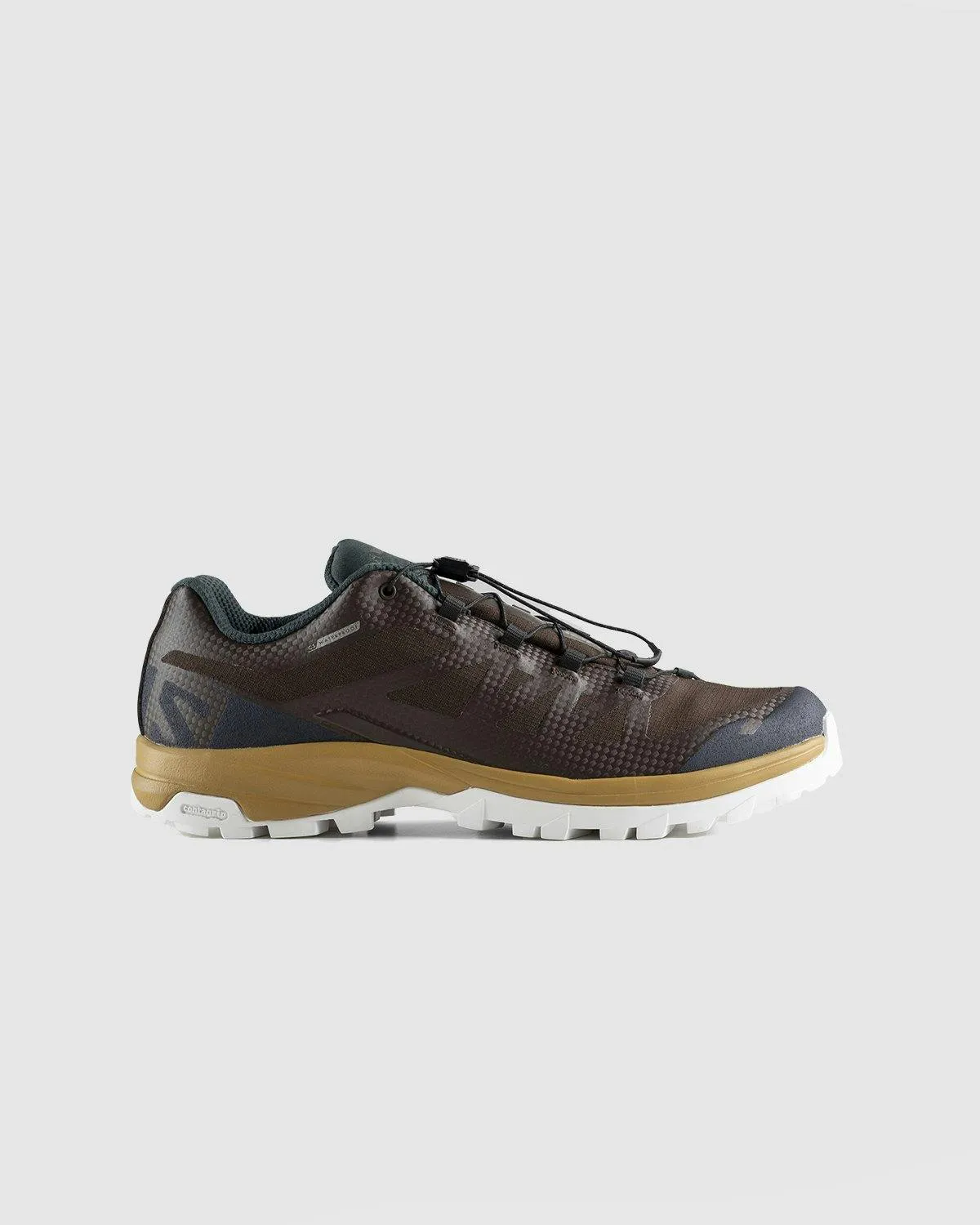 And Wander x Salomon – Outpath GTX Brown | Highsnobiety Shop