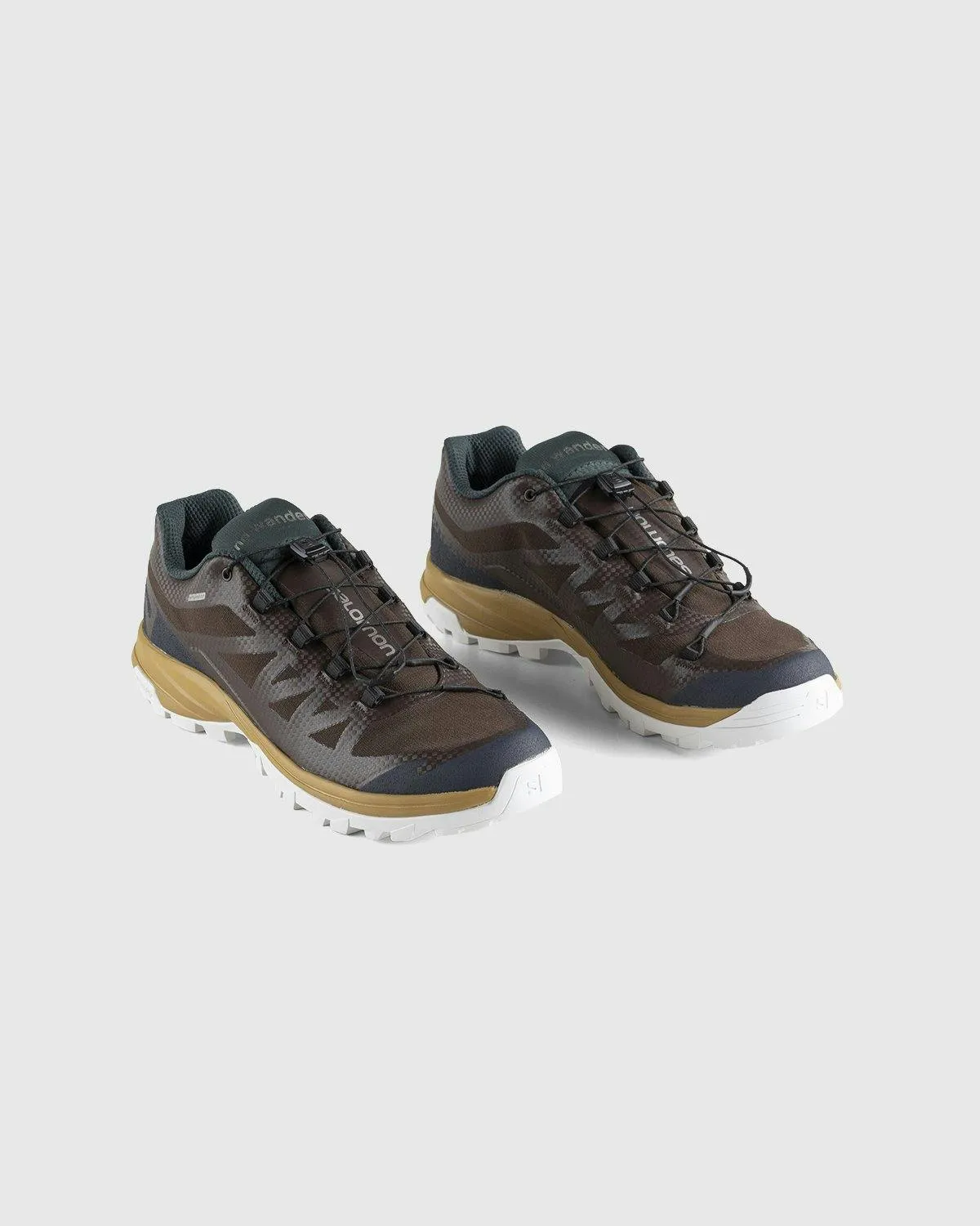 And Wander x Salomon – Outpath GTX Brown | Highsnobiety Shop