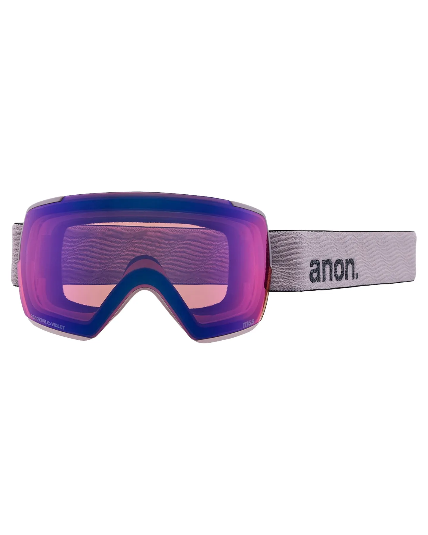 Anon M5S Low Bridge Snow Goggles - Elderberry/Perceive Sunny Onyx Lens