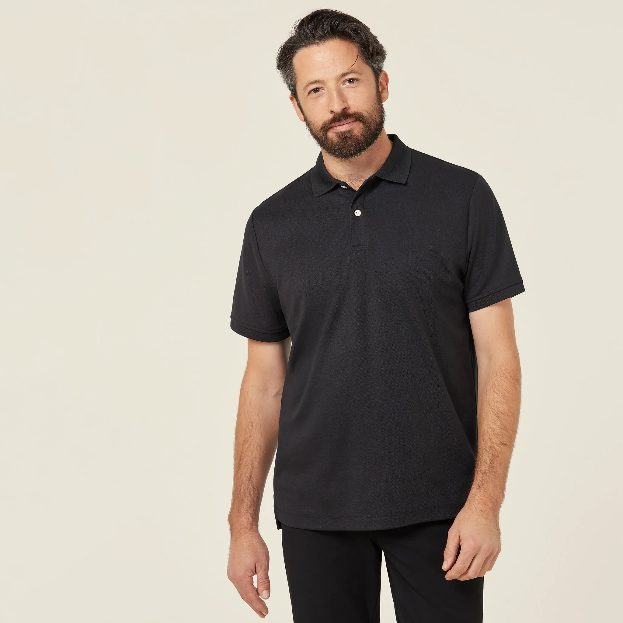 Antibacterial Polyface Short Sleeve Polo