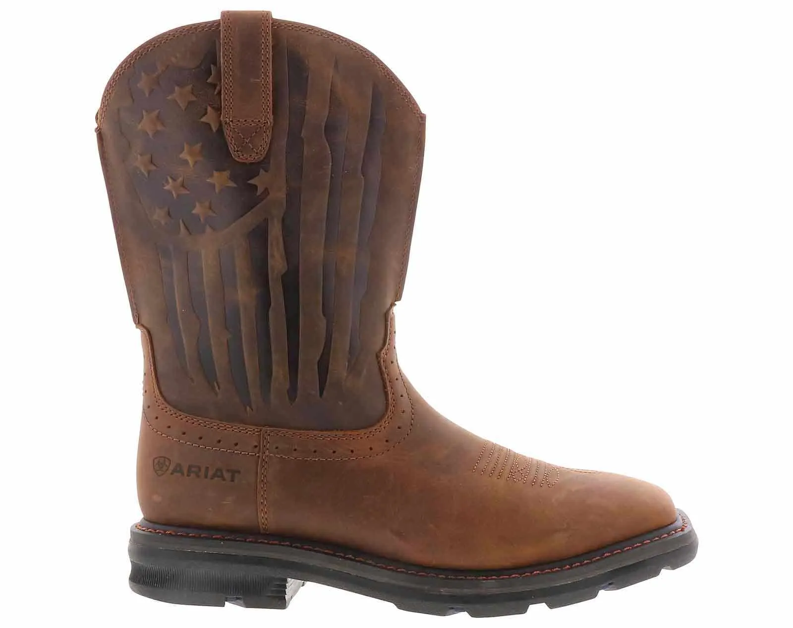 Ariat Sierra Shock Shield Patriot Men’s Wide Width Steel Toe Work Boot