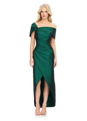 Ashley Lauren 11719 - Ruched Wrap Skirt Evening Dress