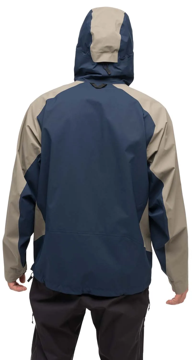 Bergans Men's Vaagaa Allround 3L Shell Jacket Navy Blue/Green Mud | Buy Bergans Men's Vaagaa Allround 3L Shell Jacket 