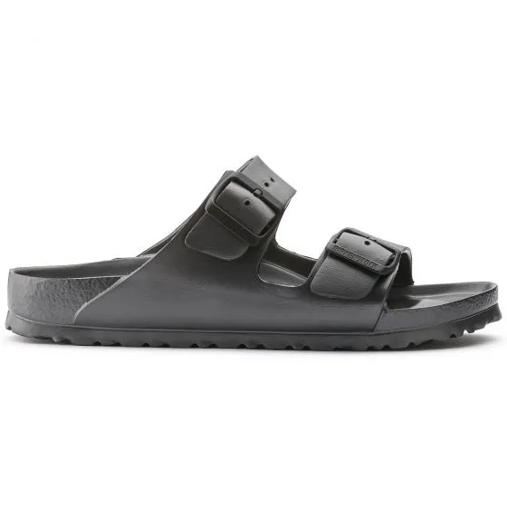 Birkenstock Womens Arizona Eva Metallic Anthracite Sandals 