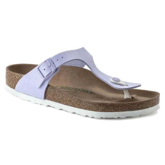 Birkenstock Womens Gizeh Vegan Lavander Fog Sandals