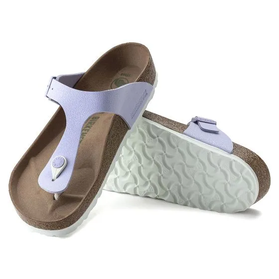 Birkenstock Womens Gizeh Vegan Lavander Fog Sandals