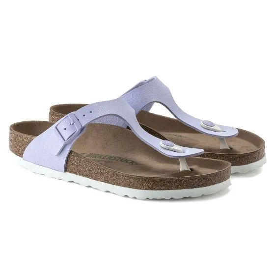 Birkenstock Womens Gizeh Vegan Lavander Fog Sandals