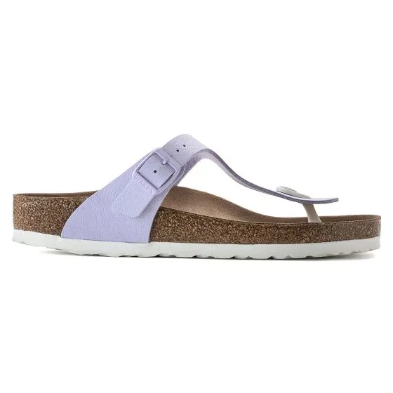 Birkenstock Womens Gizeh Vegan Lavander Fog Sandals