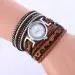 Bracelet Watch Women Rhinestone Crystal Dress Clock Wrap Lady Weave Gift Wrist Relogio Feminino