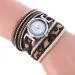 Bracelet Watch Women Rhinestone Crystal Dress Clock Wrap Lady Weave Gift Wrist Relogio Feminino