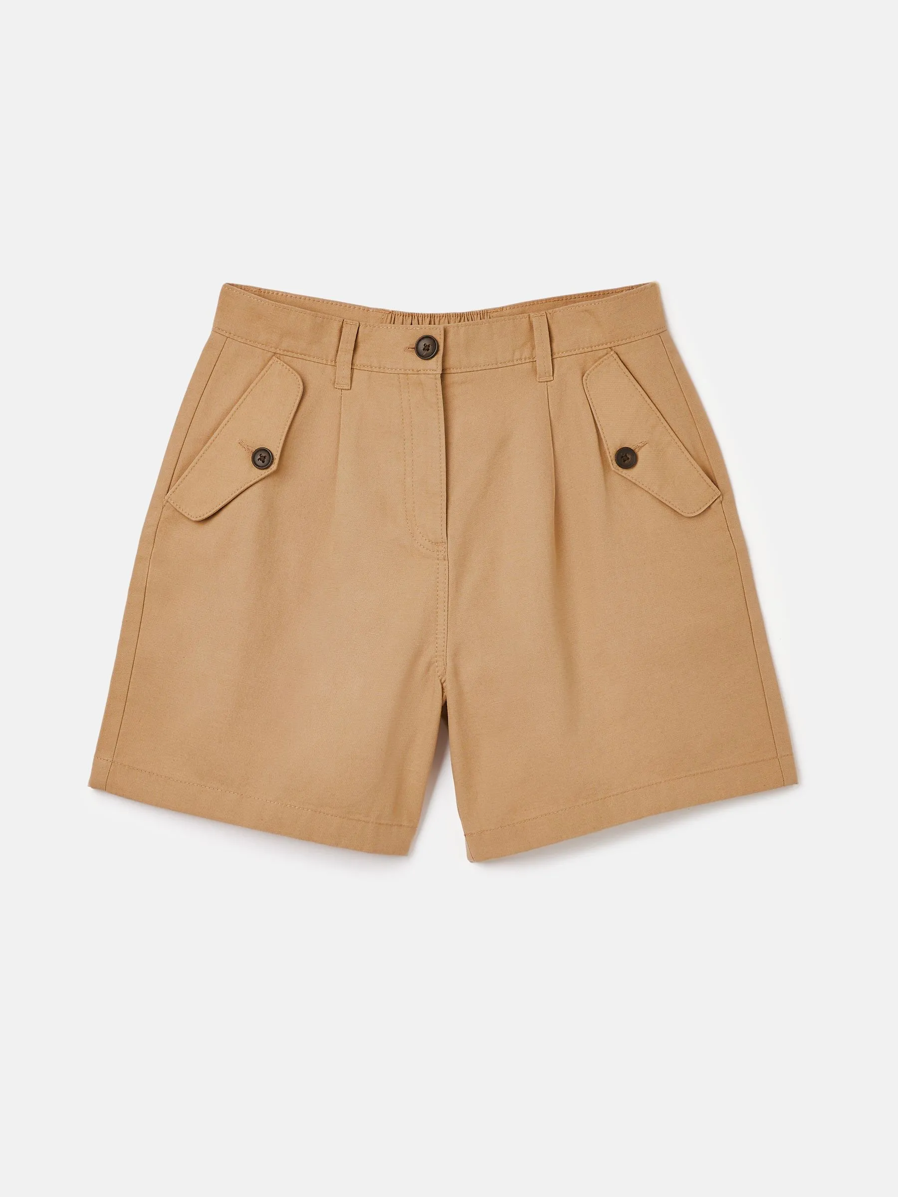 Brown Safari Shorts