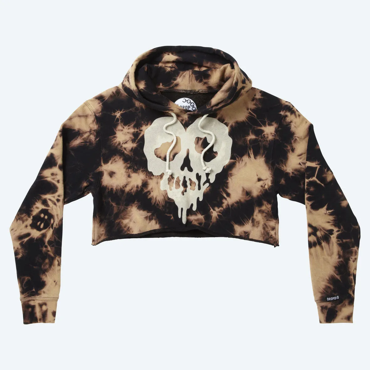 Burnt Crop Pullover Hoody (Skull Fucked Edition)