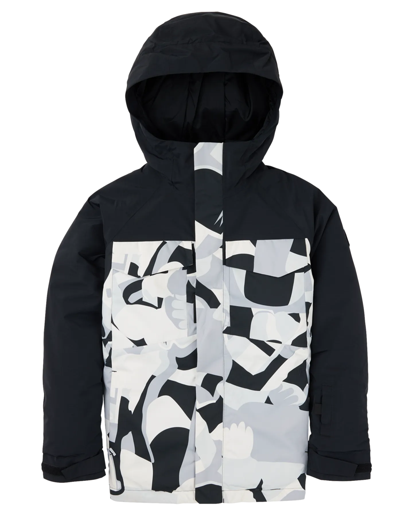 Burton Kids' Covert 2.0 2L Snow Jacket - True Black/True Black Cosmoblock