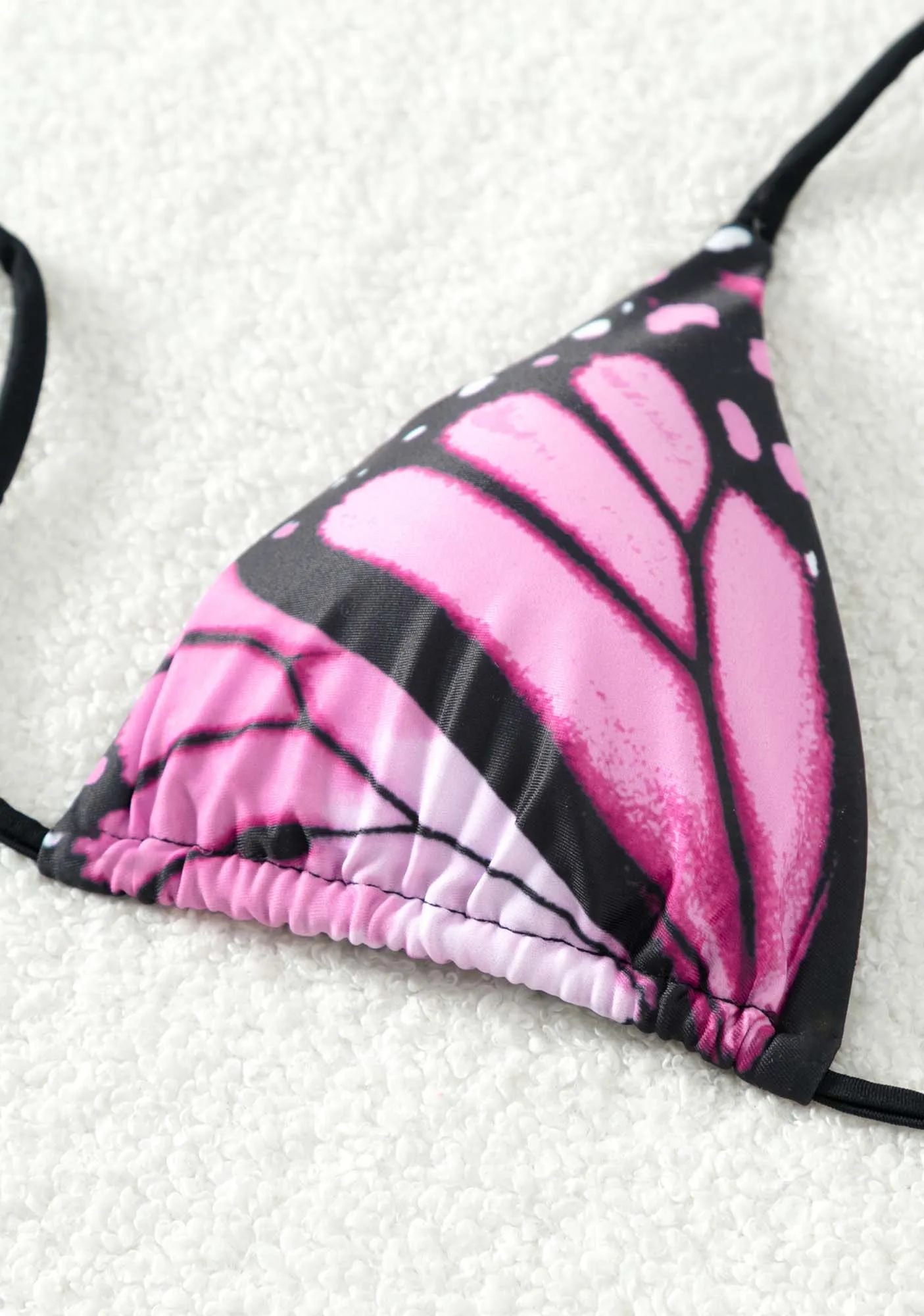 Butterfly Print Bikini Set