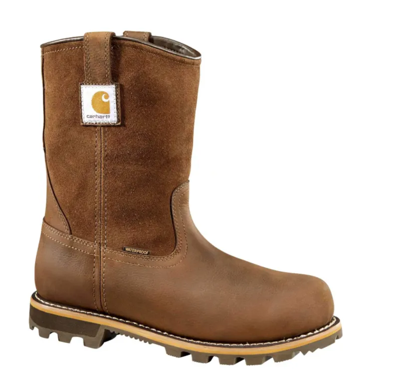 CARHARTT Men's Pull On Boot 10 Inch Waterproof CMP1053