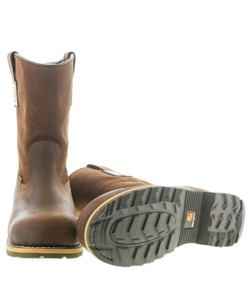 CARHARTT Men's Pull On Boot 10 Inch Waterproof CMP1053