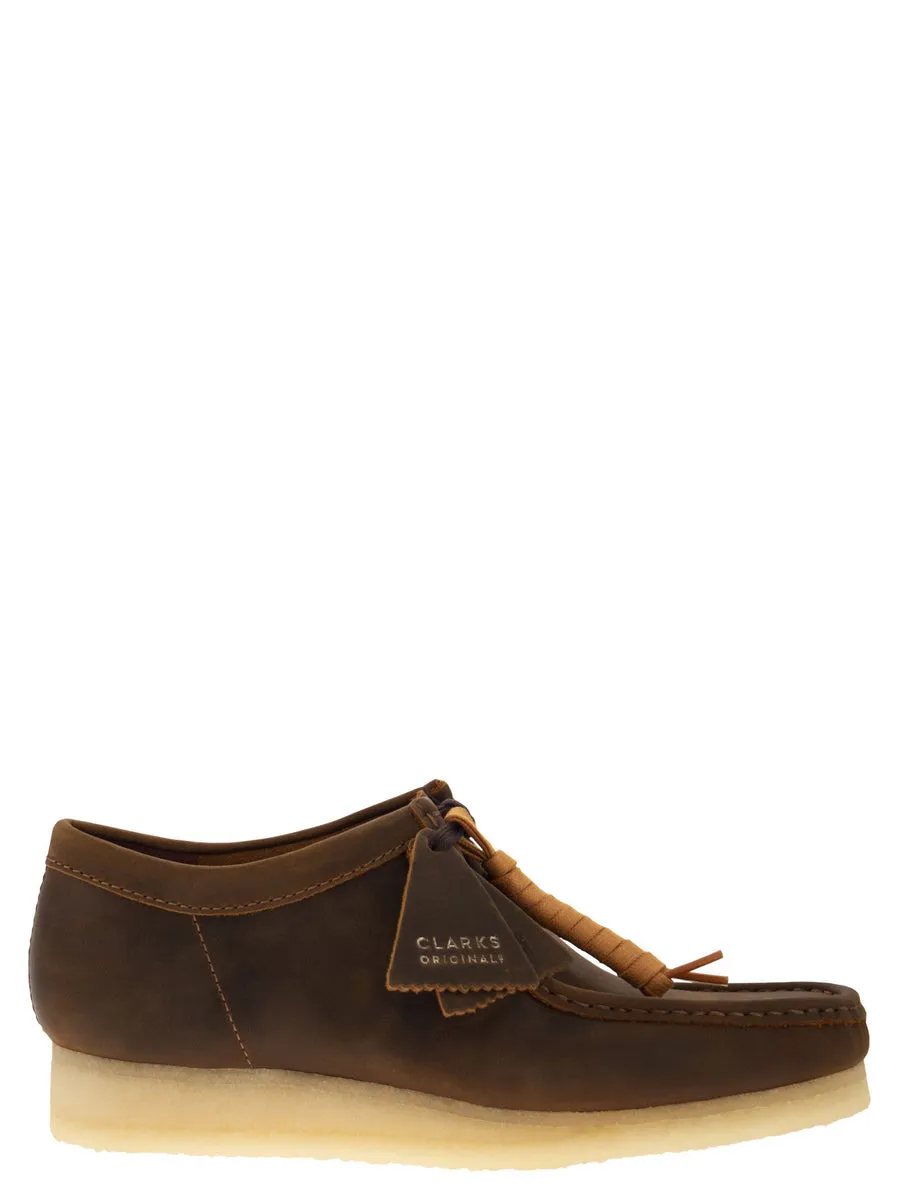 Clarks    Clarks Wallabee Suede Leather Shoe