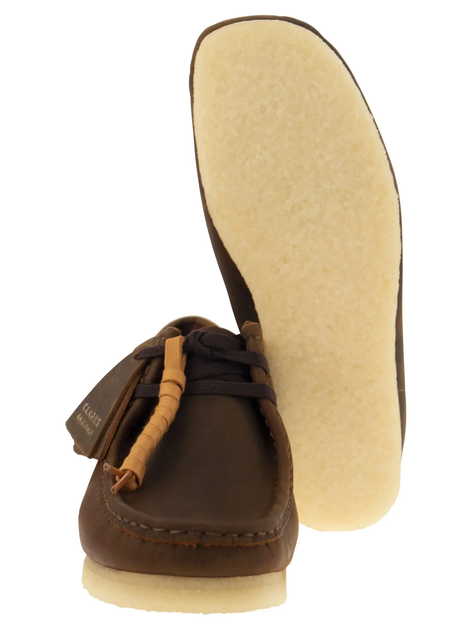 Clarks    Clarks Wallabee Suede Leather Shoe