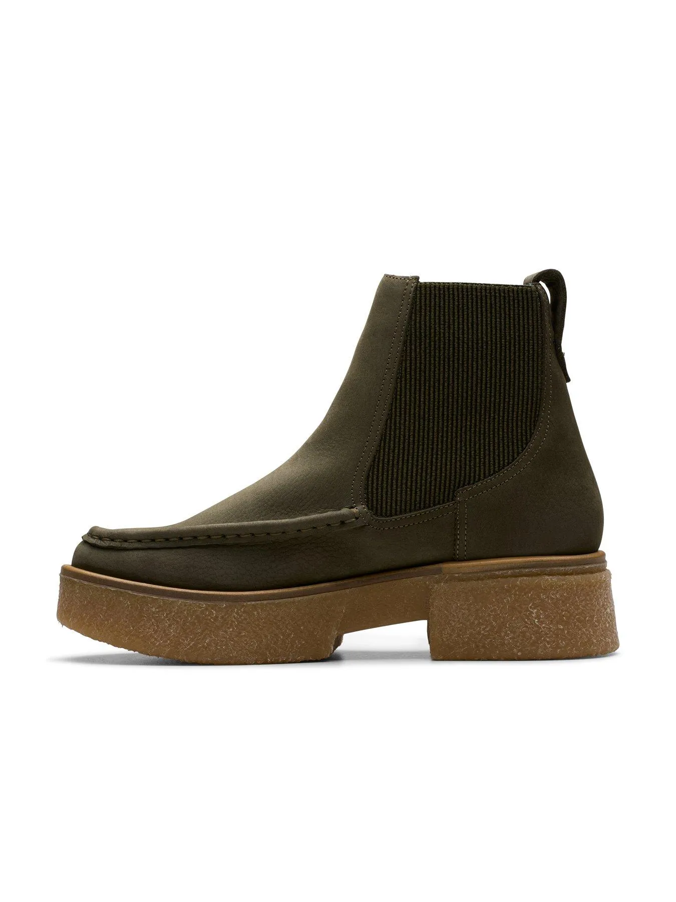 Clarks Linoso Top Ankle Boot - Dark Green