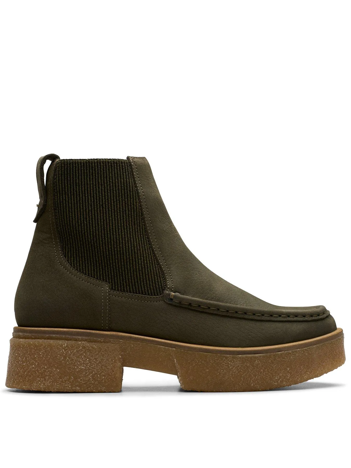 Clarks Linoso Top Ankle Boot - Dark Green