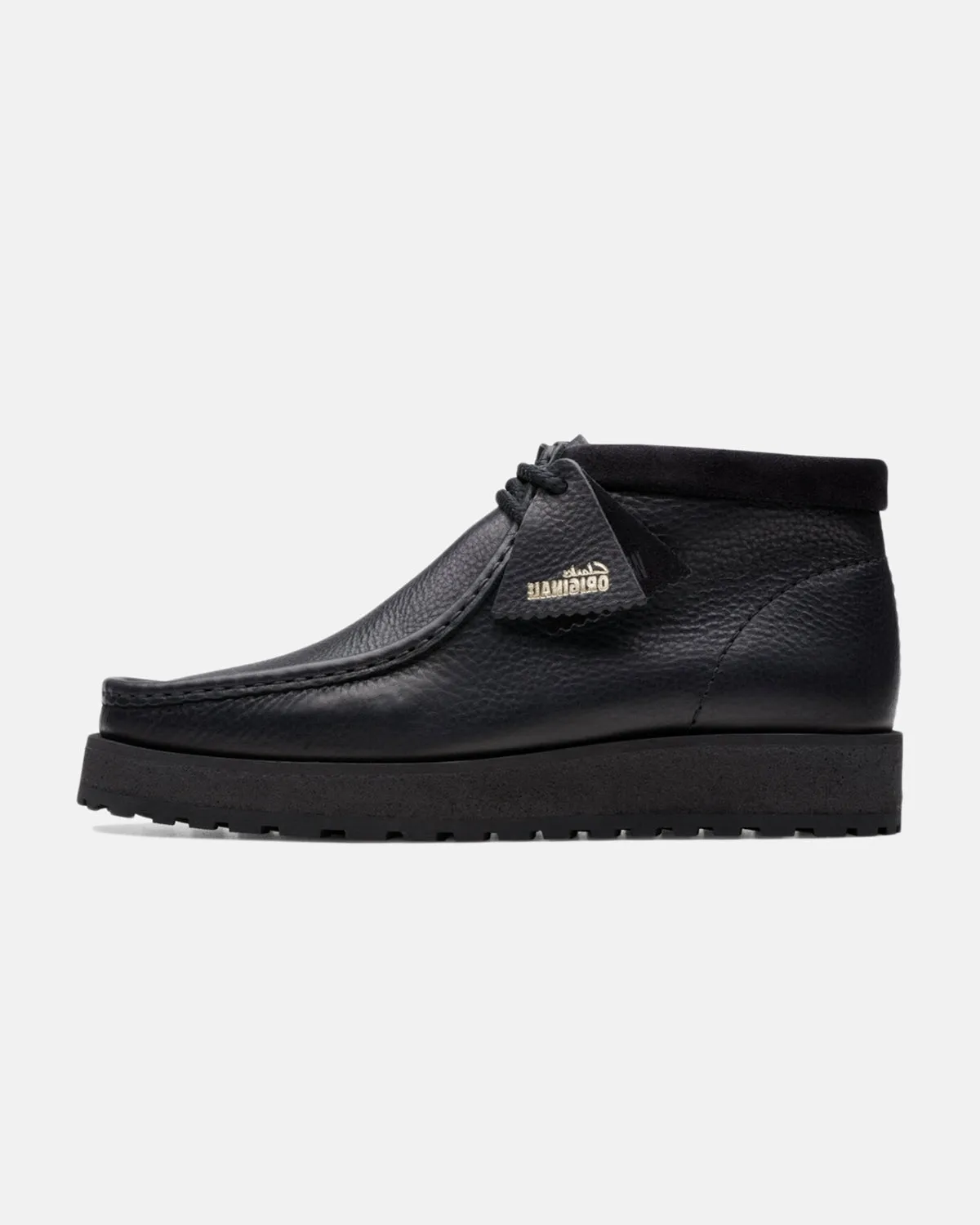 Clarks WallaBee Scout G "Black Leather"