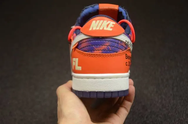 CLICK IMAGE TO ENLARGE OFF-WHITE x Nike SB Dunk Low Oran...