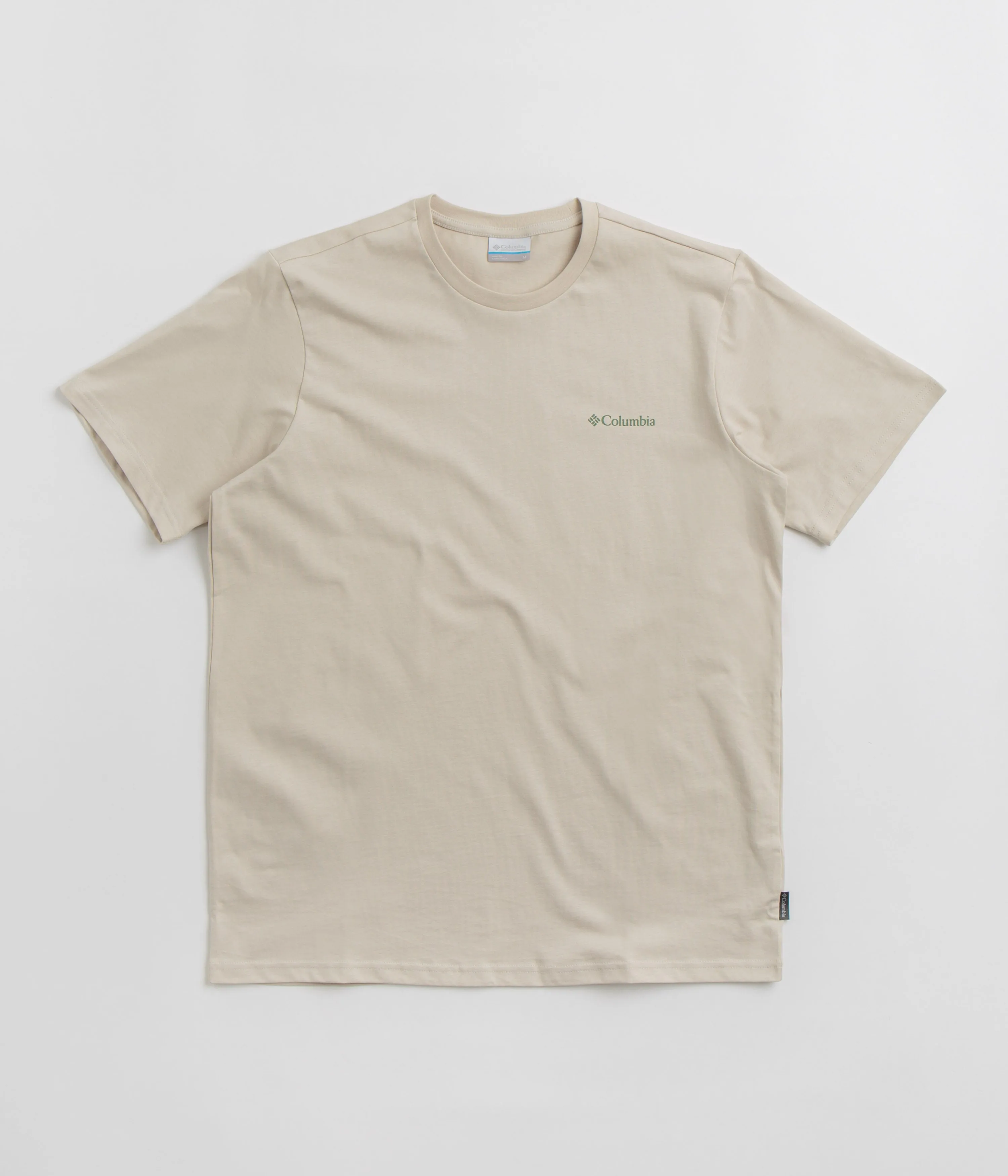 Columbia Explorers Canyon Back T-Shirt - Dark Stone / Bearly Tribe