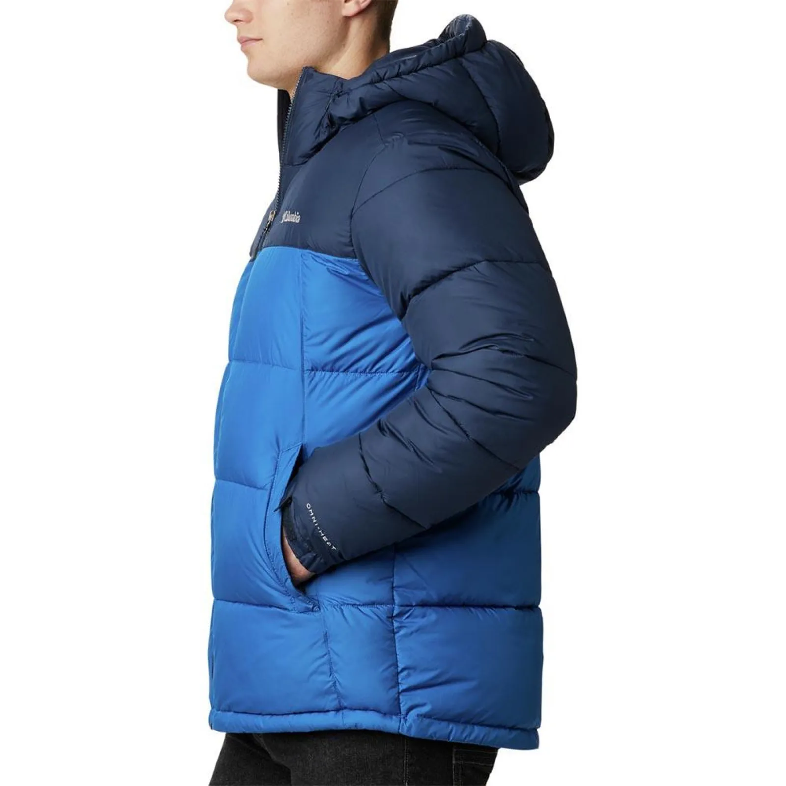 Columbia Pike Lake Hooded Jacket ''Bright Indigo/College Navy''