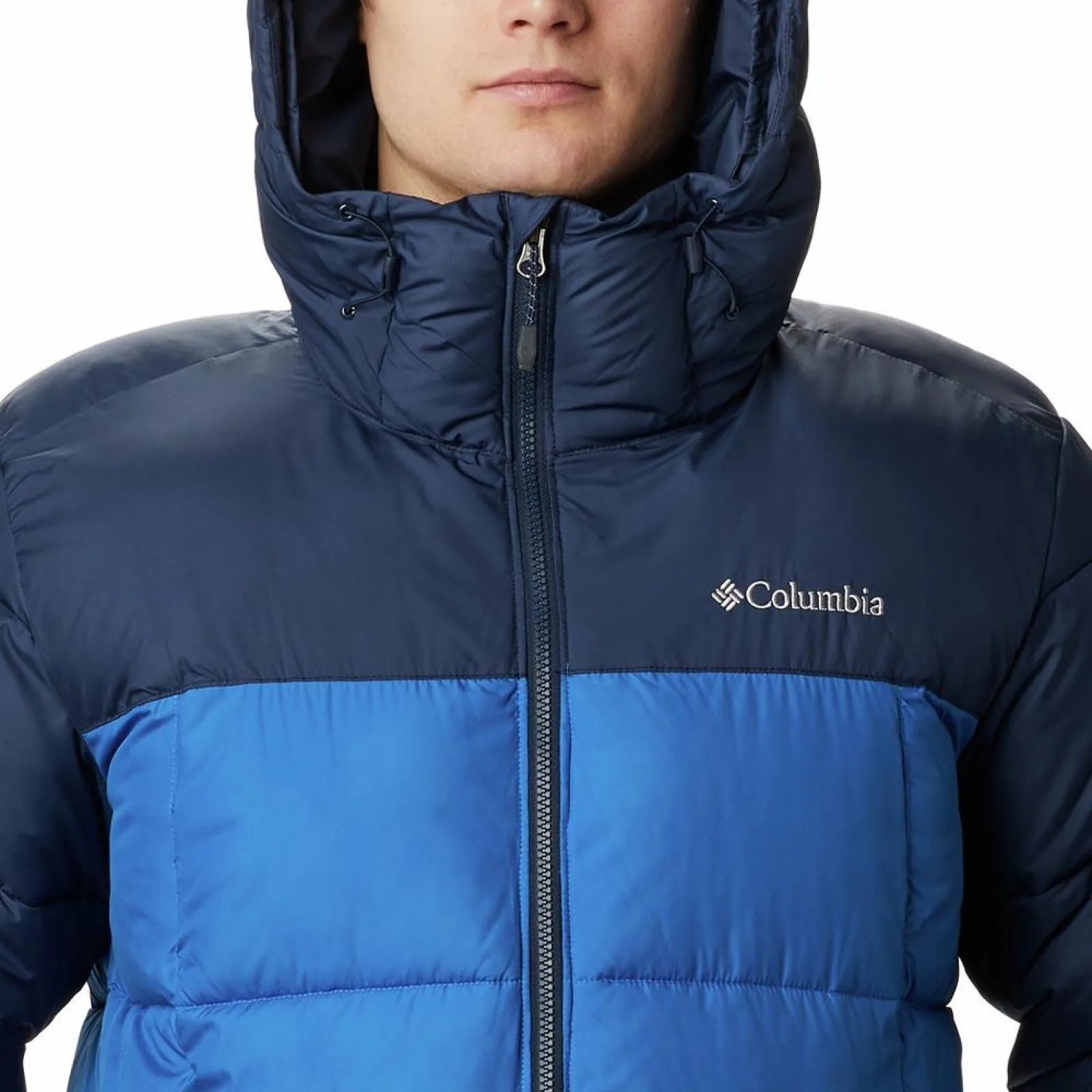 Columbia Pike Lake Hooded Jacket ''Bright Indigo/College Navy''