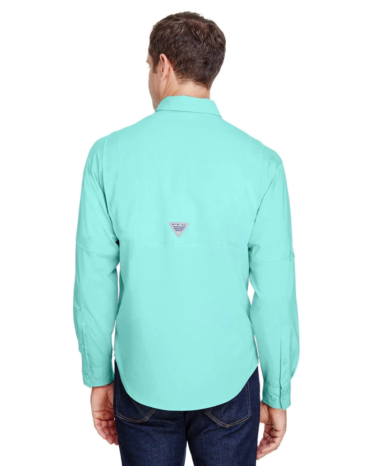 Columbia Tamiami Ii Long Sleeve Shirt 7253 Gulf Stream