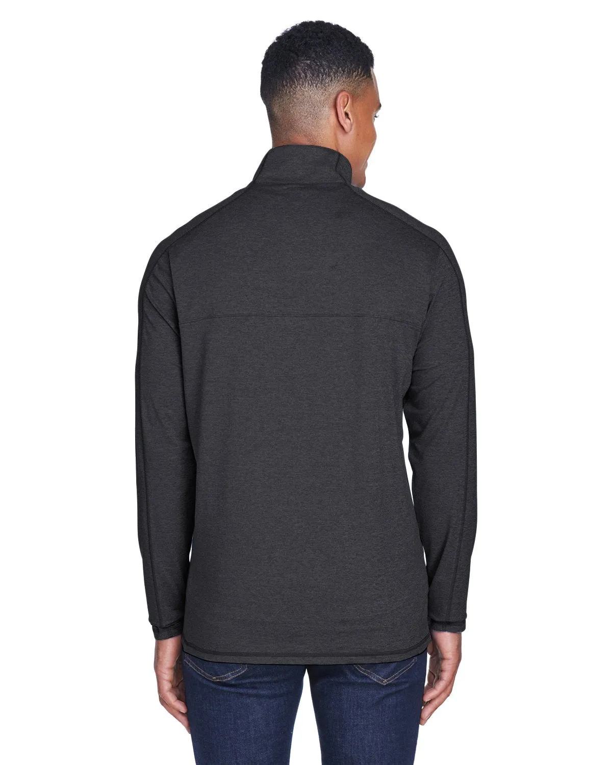 Columbia Tenino Hills Ii Half Zip Pullover 1736741 Black Heather