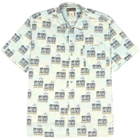 Columbia Vintage Patterned Button-Up Shirt