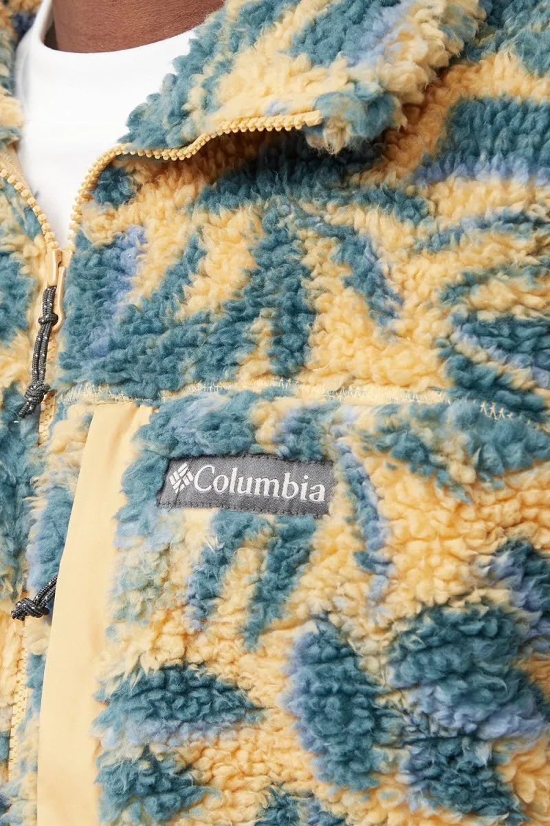 Columbia Winter Pass Print Fleece Full Zip (Light Camel Areca Print)