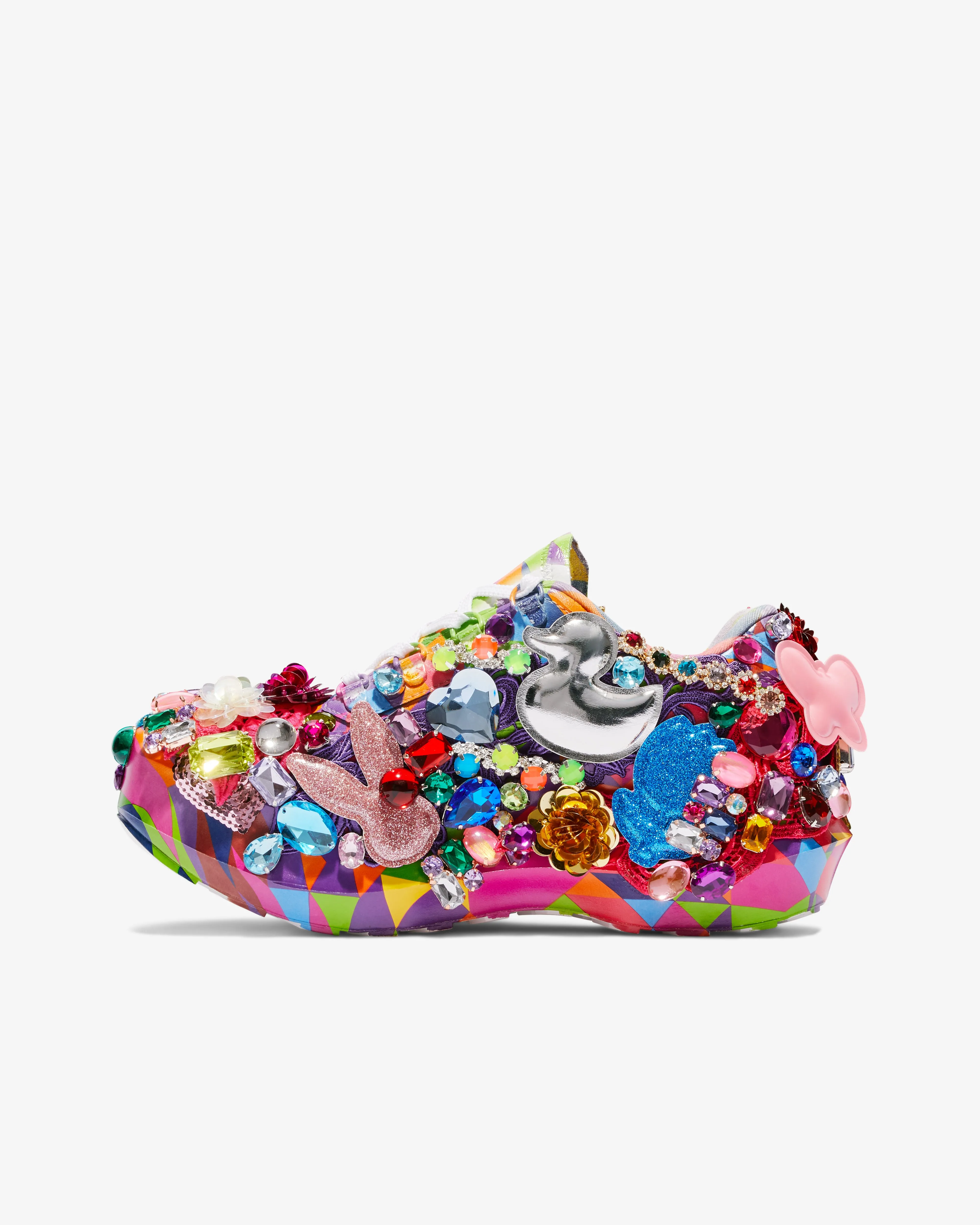 Comme des Garçons Salomon SR811 Embellished Platform  Multi