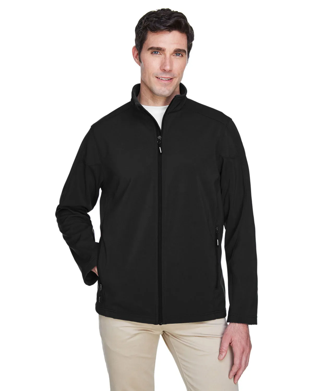 Core 365 88184T Men Tall Cruise Two-Layer Fleece Bonded Soft Shell Jacket