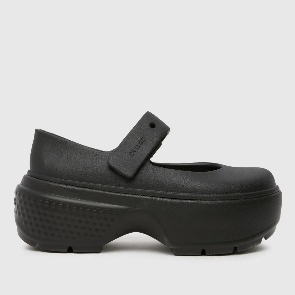 Crocs stomp mary jane sandals in black