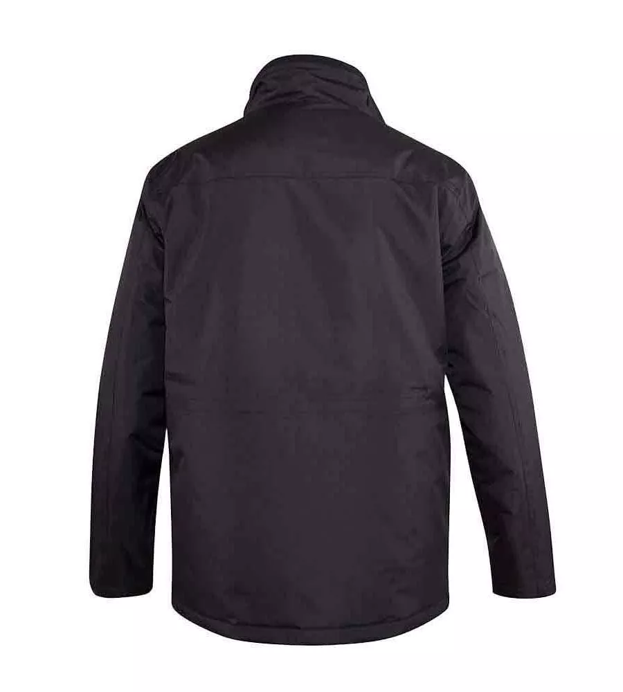 D555 Mens Five Pocket Jacket With Ribbed Neck and Inner Quilting (FARGO)