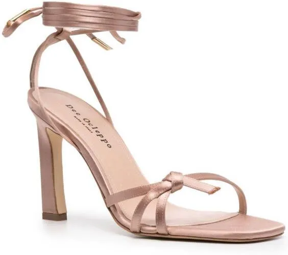 Dee Ocleppo Bey lace-up sandals Neutrals